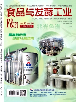 食品与发酵工业封面